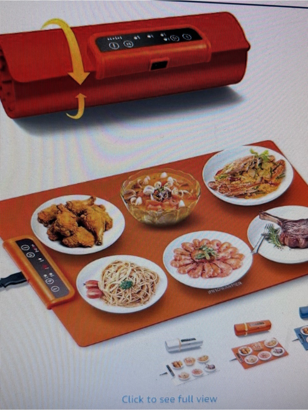 Warming mat for food. NWT